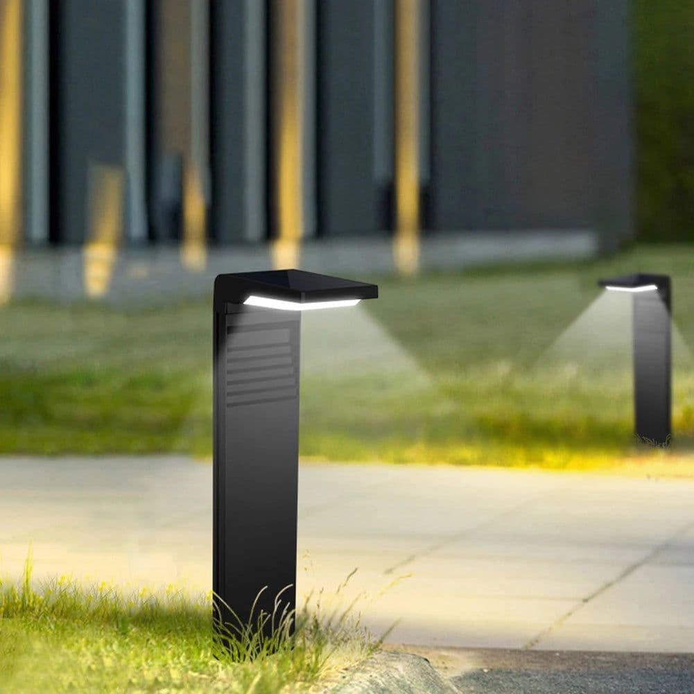 image-LED Solar Landscape Lights Outdoor Waterproof Solar Garden Light Pathway Light Induction Spotlight for Yard Backyard Lawn Lamp