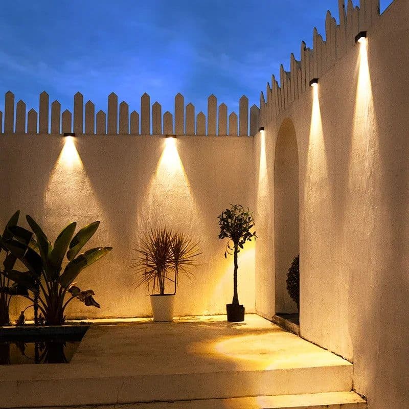 image-Ultra Bright Led Solar Outdoor Fence Lights Solar Deck Lights IP65 Waterproof Stair Step Lamp Patio Garden Decoration Light
