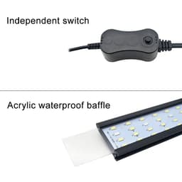 image-LED Fish Tank Energy-saving Light 5W/7W/9W/12W Clip Wall Lightwater Grass Lightinglandscape Decoration Light Aquarium acuarios