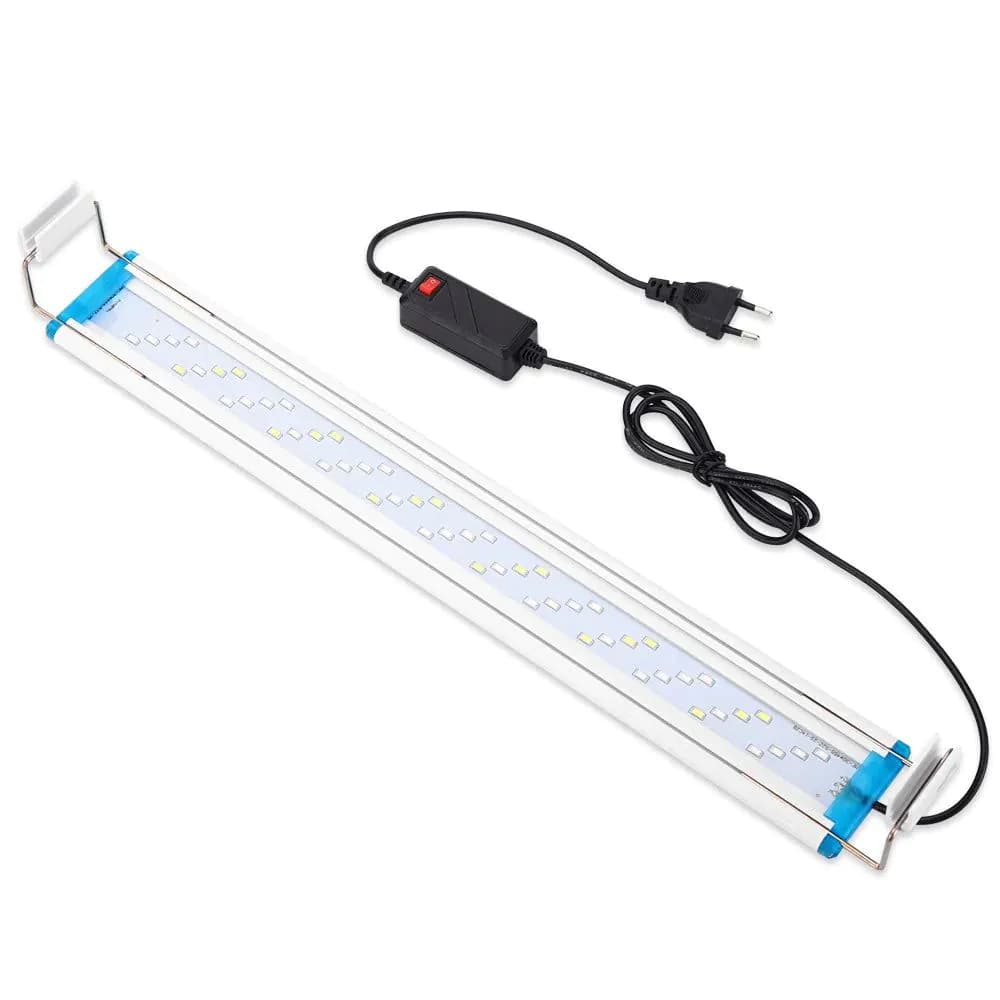 image-LED Aquarium Lighting Aquatic Plant Light 18-58CM Extensible Waterproof Clip for Fish Tank Color Lights