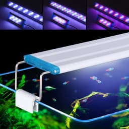 image-LED Aquarium Lighting Aquatic Plant Light 18-58CM Extensible Waterproof Clip for Fish Tank Color Lights