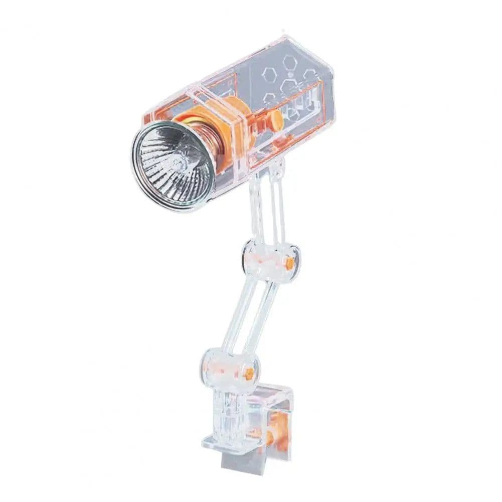 image-Heat Lamp for Turtles Adjustable 360-degree Rotatable Heat Uv Lamp Dimmable Basking Light for Turtles Lizards Snakes 5-position