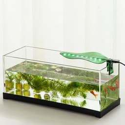 image-USB Aquarium Clip On Lighting Banana Leaf LED Decorative Lights for Fish Aquatic Pet Supplies Fish Tank Ecological Clip Lamp