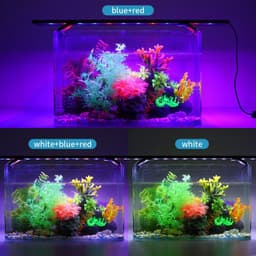 image-Dimmable Fish Tank Bracket Lights Aquarium Light Three Modes Lighting Fishbowl Landscaping Decoration Aquariums Accessories