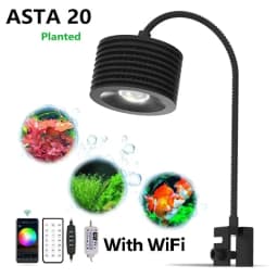 image-Lominie LED Aquarium Light Full Spectrum Freshwater Aquarium Light for Planted Nano Aquarium Tank ASTA 20