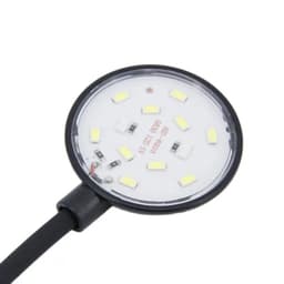image-5W 5V USB wire Plug Fish Tanks Clip-on Light Clamp Aquarium Lights LED lamp Beads White bule Lights 360-Degree Rotations R23