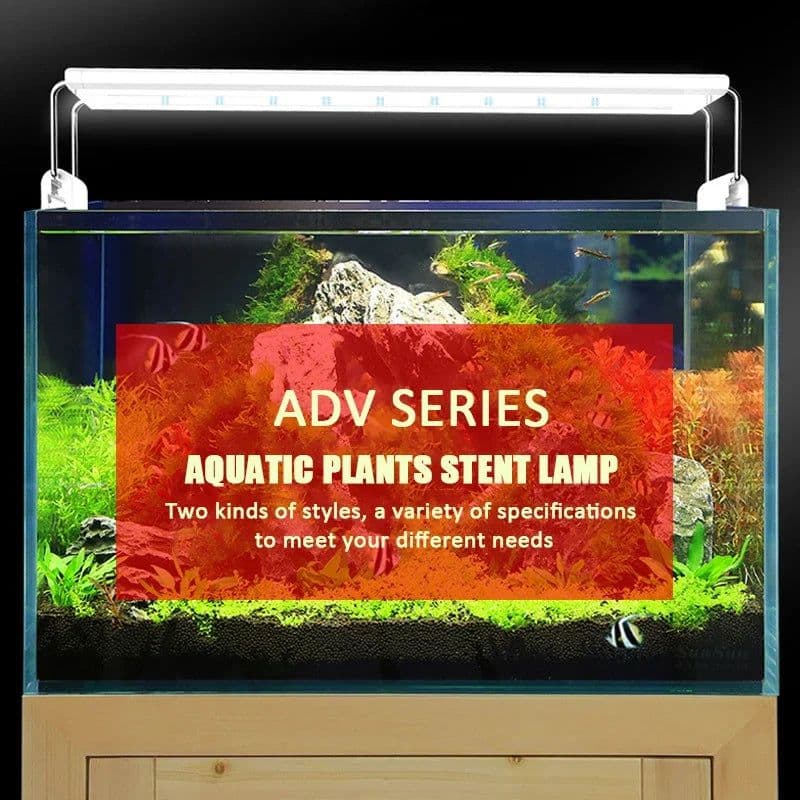image-Aquatic LED Lights Fish Tank Lighting Ornamental Creative Color Changing Lamps Aquatic Plants Ornamental Fish Bracket Lights