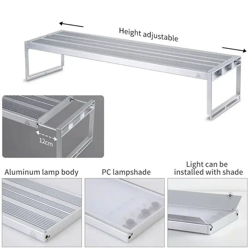 image-WEEK AQUA L Series APP Control Dimmer & Timer RRB+UVA FISH TANK Aquarium Lighting Planted Led Light