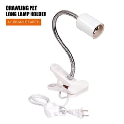 image-UVB E27 Pet Reptile Lamp Clip-on Bulb Lamp Holder Turtle Basking UV Heating Lamp Kit Tortoises Light Lizards Lighting