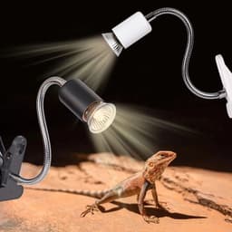 image-UVB E27 Pet Reptile Lamp Clip-on Bulb Lamp Holder Turtle Basking UV Heating Lamp Kit Tortoises Light Lizards Lighting