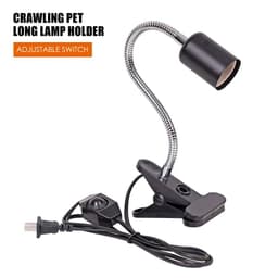 image-UVB E27 Pet Reptile Lamp Clip-on Bulb Lamp Holder Turtle Basking UV Heating Lamp Kit Tortoises Light Lizards Lighting