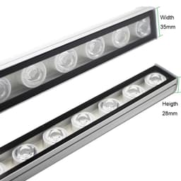 image-4ft 5ft Aquarium Reef Bar Blue UV LED Color 36x3W 45x3W Marine Reef Farm Use LED Light With Timer Dimmer 180 degree Bracket