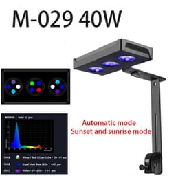 image-Spectra Nano 029 Aquarium Light 30W Saltwater Lighting with Touch Control for Coral Reef Fish Tank
