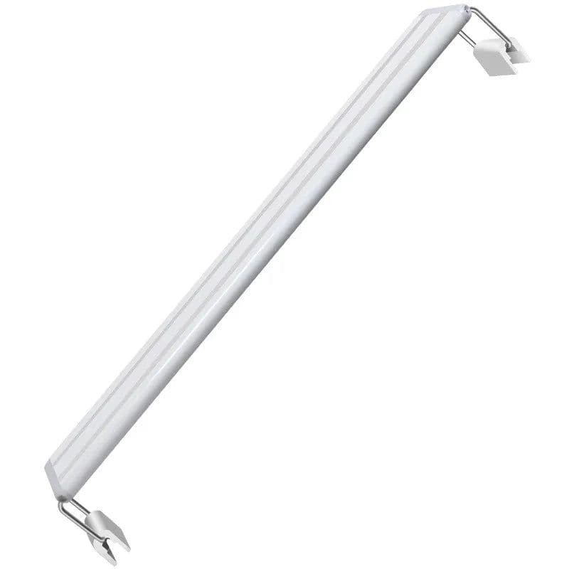image-Ultra-thin LED Aquarium Lighting RGB Aquatic Plant Light Retractable Waterproof Clip for Fish Tank110v 220v Blue and White Light