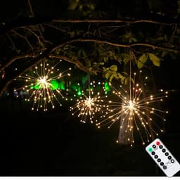 image-Solar Lights Outdoor Waterproof Solar Garden Lights 8 Modes 360 480 Led Fairy Lights for Garden Patio Tree Decorations Lights