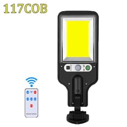 image-Motion Sensor Solar Lights Outdoor Waterproof Garden Light Street Light Wall Lamp Security Lamp 1200Mah With 3 Lighting Modes