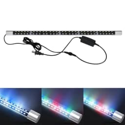 image-Aquarium Light LED Wide Angle Waterproof Fish Tank Lamp Submersible High Brightness RGB Aquarium Decor Light Plant Grow 22-57cm