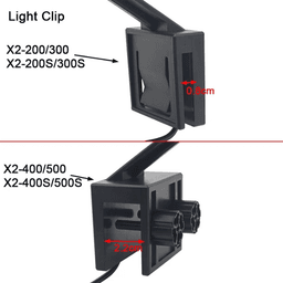 image-Fish Tank Plants Light LED Aquarium Lights Grow Clip Lamp Aquatic Coral Aquariums Fishbowl Lighting 3 Color Switch 220V 10-55cm