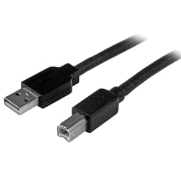 image-USB Cable Startech USB2HAB50AC Black Aluminium