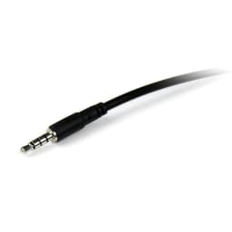 image-Jack Extension Cable (3.5 mm) Startech MUHSMF1M Black 1 m