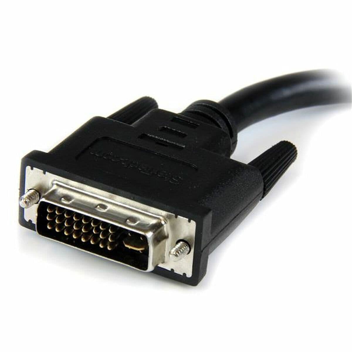 image-DVI-I to VGA Cable Startech DVIVGAMF8IN Black 0,2 m