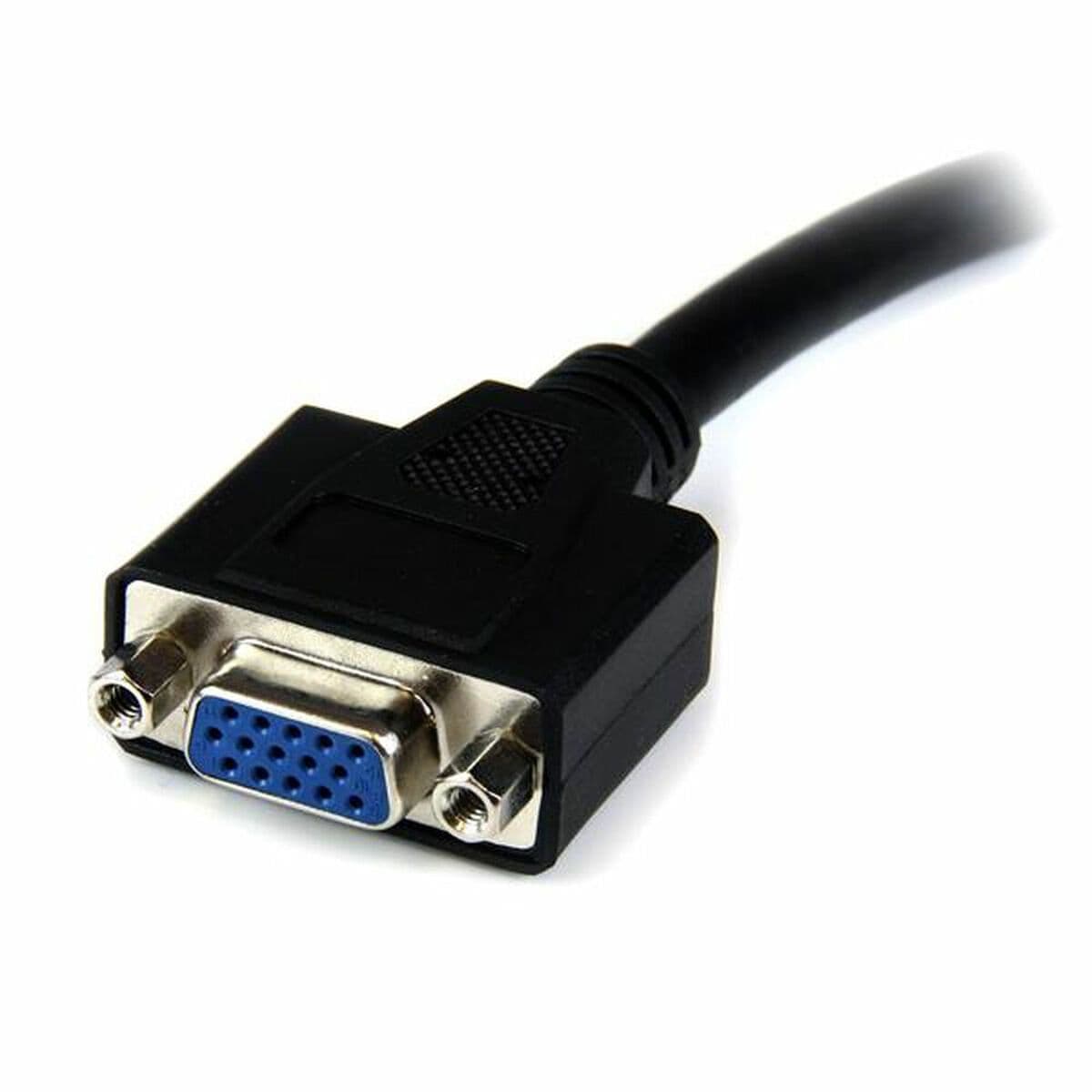 image-DVI-I to VGA Cable Startech DVIVGAMF8IN Black 0,2 m