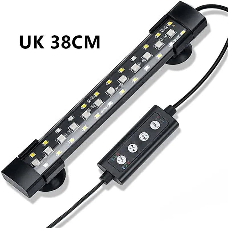 image-Fullgain Aquarium Light 24/7 Waterproof Full Spectrum Aqua Lamp Freshwater WRGB LED Fish Tank Light Plant Grow Lighting