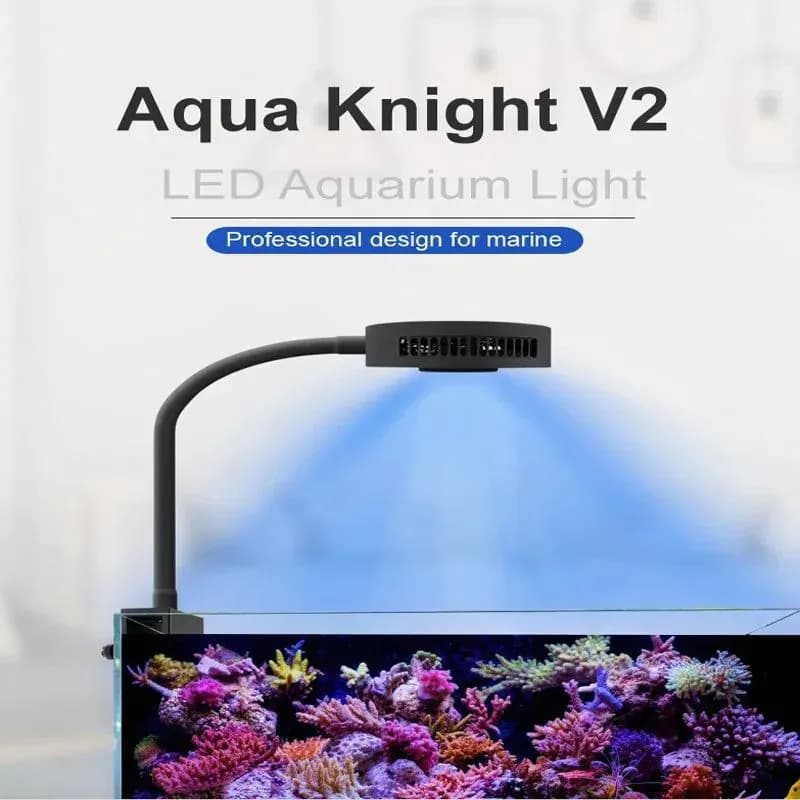 image-Spectra-Aqua Knight V2 Aquarium Light, Saltwater Lighting for Coral Reef Fish Tank, 36W