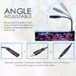 image-Spectra-Aqua Knight V2 Aquarium Light, Saltwater Lighting for Coral Reef Fish Tank, 36W
