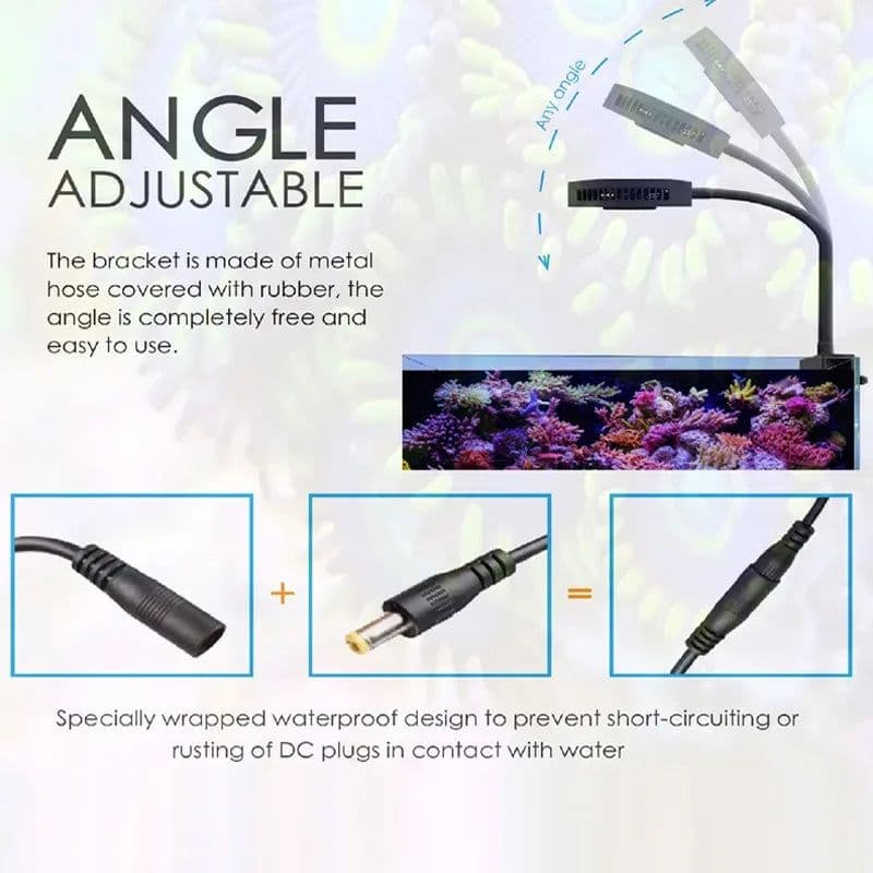 image-Spectra-Aqua Knight V2 Aquarium Light, Saltwater Lighting for Coral Reef Fish Tank, 36W