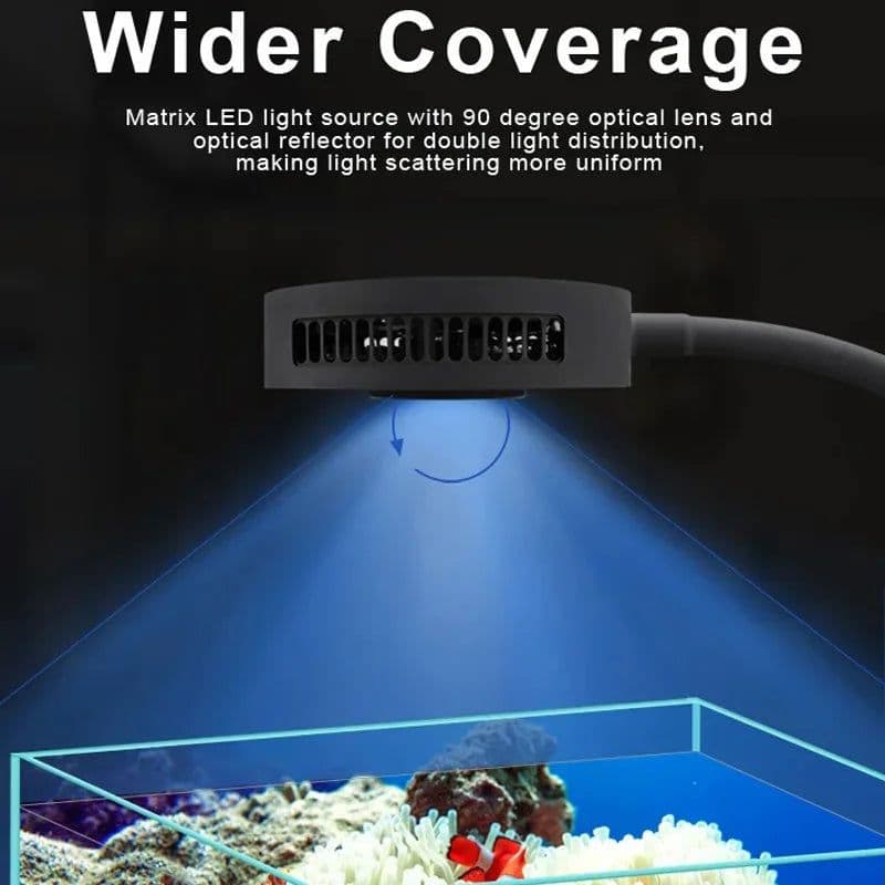 image-Spectra-Aqua Knight V2 Aquarium Light, Saltwater Lighting for Coral Reef Fish Tank, 36W