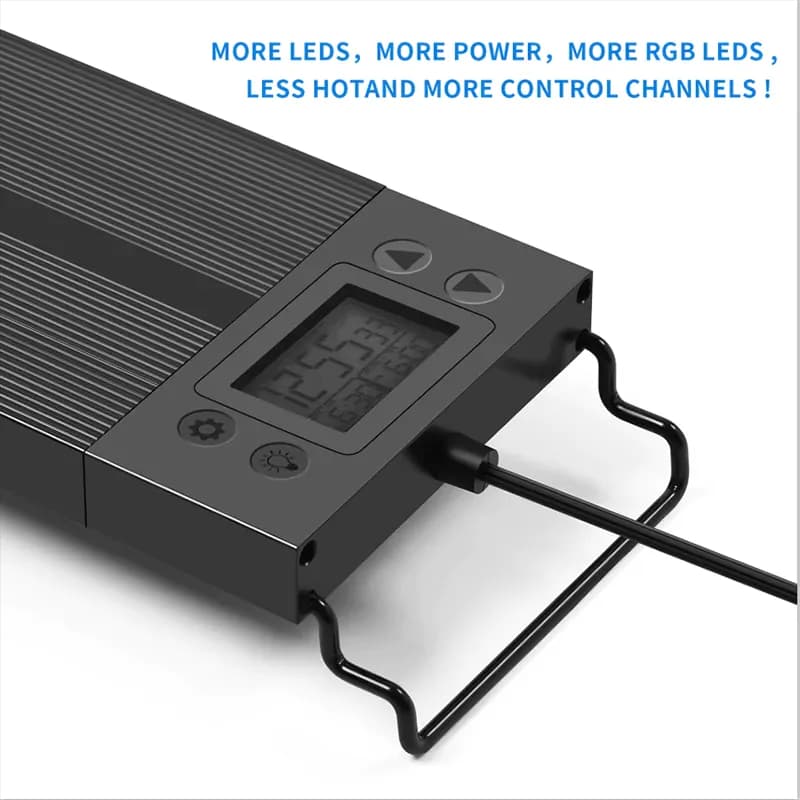 image-NCFAQUA 80cm Aquarium LED Light Full Spectrum Timer
