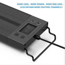 image-120cm Aquarium LED Light Fish Tank Light Underwater Lamp Aquariums Decor Lighting Planted Lights EU Plug IP68 Waterproof