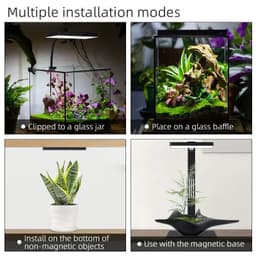 image-WEEK AQUA USB aquarium light Plant Grow Full spectrum LED Ecology Microlandscape light Nano aquarium light