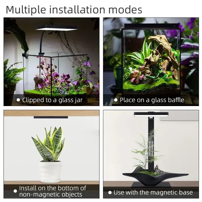 image-WEEK AQUA USB aquarium light Plant Grow Full spectrum LED Ecology Microlandscape light Nano aquarium light