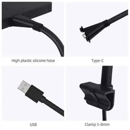 image-WEEK AQUA USB aquarium light Plant Grow Full spectrum LED Ecology Microlandscape light Nano aquarium light