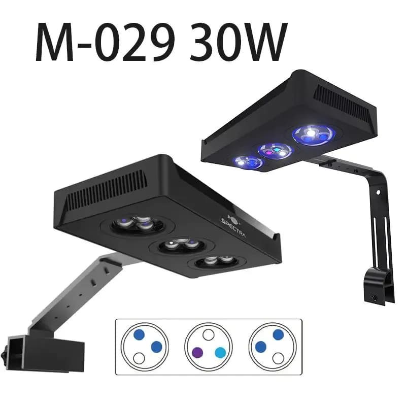 image-Spectra Nano M029 Aquarium Light 30W/40W Saltwater Lighting With Touch Control For Coral Reef Fish Tank