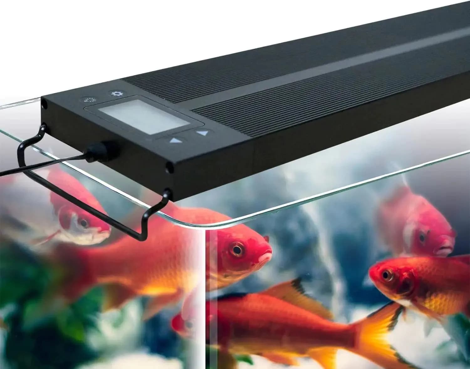 image-Fish tank accessories Aquarium light programmable LED 7color aquarium light 18w 24w 36w 30-60cm lighting fish light direct sales