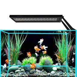 image-110V-240V 24/7Aquariums Lights Full Spectrum Adjustable LED Light Fish Tank Decoration Aquatic Plant Growth Waterproof Lighting