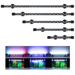 image-Aquarium Light LED Plant Grow Lamp Waterproof Fish Tank Light 18-58CM Underwater Aquariums Decor Lighting 90-260V 5730chip
