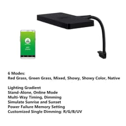 image-Mini 9Pro Aquarium Light Plant Grow Full Spectrum LED Magnetic Base Ecology Microlandscape Clip Light Nano Aquarium Light