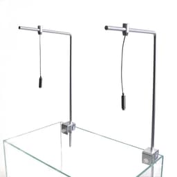 image-Adjustable Tank Mount Bracket Aquarium Light Stand Universal Fish Tank Light Holder Lamp Stand Hanging Kit Aquarium Accessories
