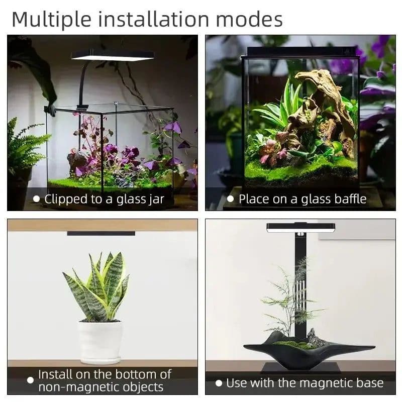 image-WEEK AQUA USB aquarium light Plant Grow Full spectrum LED Ecology Microlandscape light Nano aquarium light