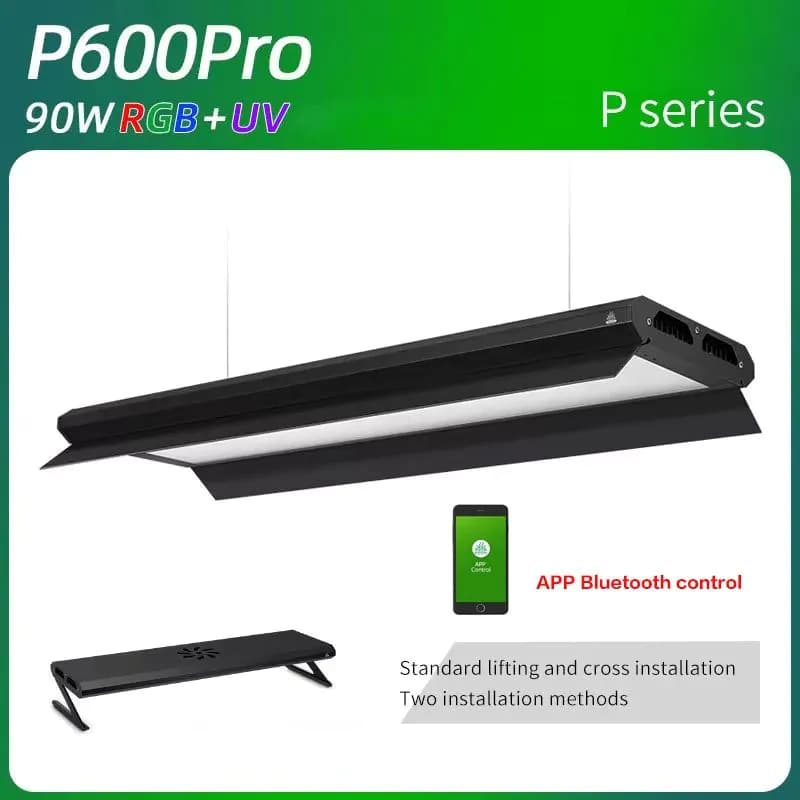 image-Week Aqua P Series Aquarium LED Light, RGB Landscaping Lamp, App Control, Adjustable Height