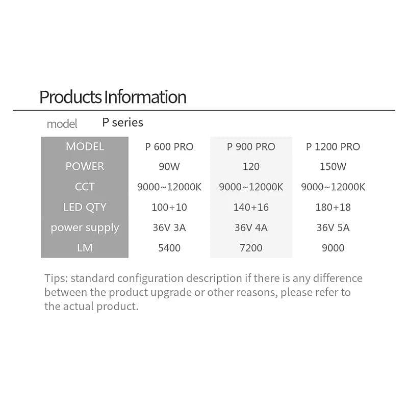 image-Week Aqua P Series Aquarium LED Light, RGB Landscaping Lamp, App Control, Adjustable Height