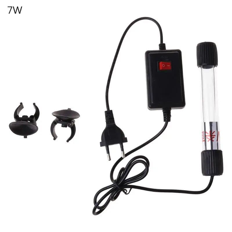 image-D0AD 5W 7W 9W 13W UVC Aquarium Algae Clean Light Submersible Lamp Waterproof Lighting for Pond Fish for Tank Sump