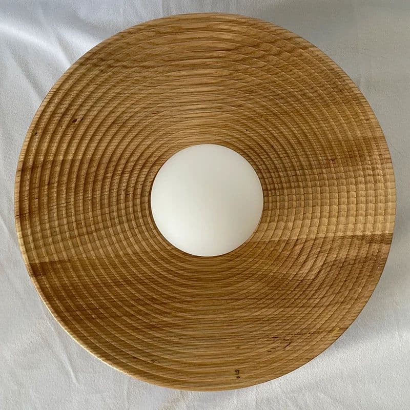 image-tmlliey Japanese Retro Wood Wall Lamp G9 LED Sconce