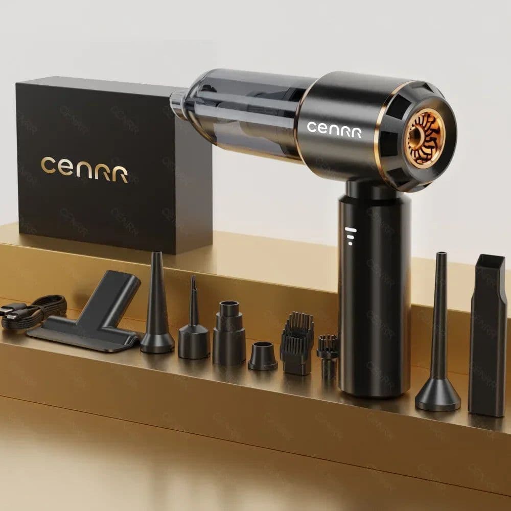 image-CENRR 360000PA Car Vacuum Cleaners Home Appliance Wireless Cleaner Portable HandHeld Powerful Vacuum Cleaner Cleaning Machine
