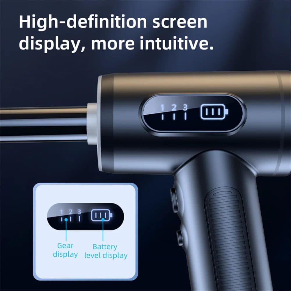 image-Car Vacuum Cleaner 290000Pa Strong Suction Wireless Vacuum Cleaner Handheld Vacuum Pump Cordless Robot for Car Home Appliance