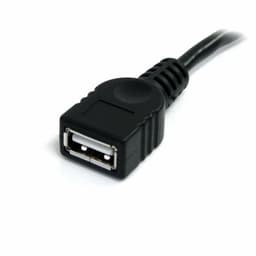 image-USB Cable Startech USBEXTAA10BK Black 3 m